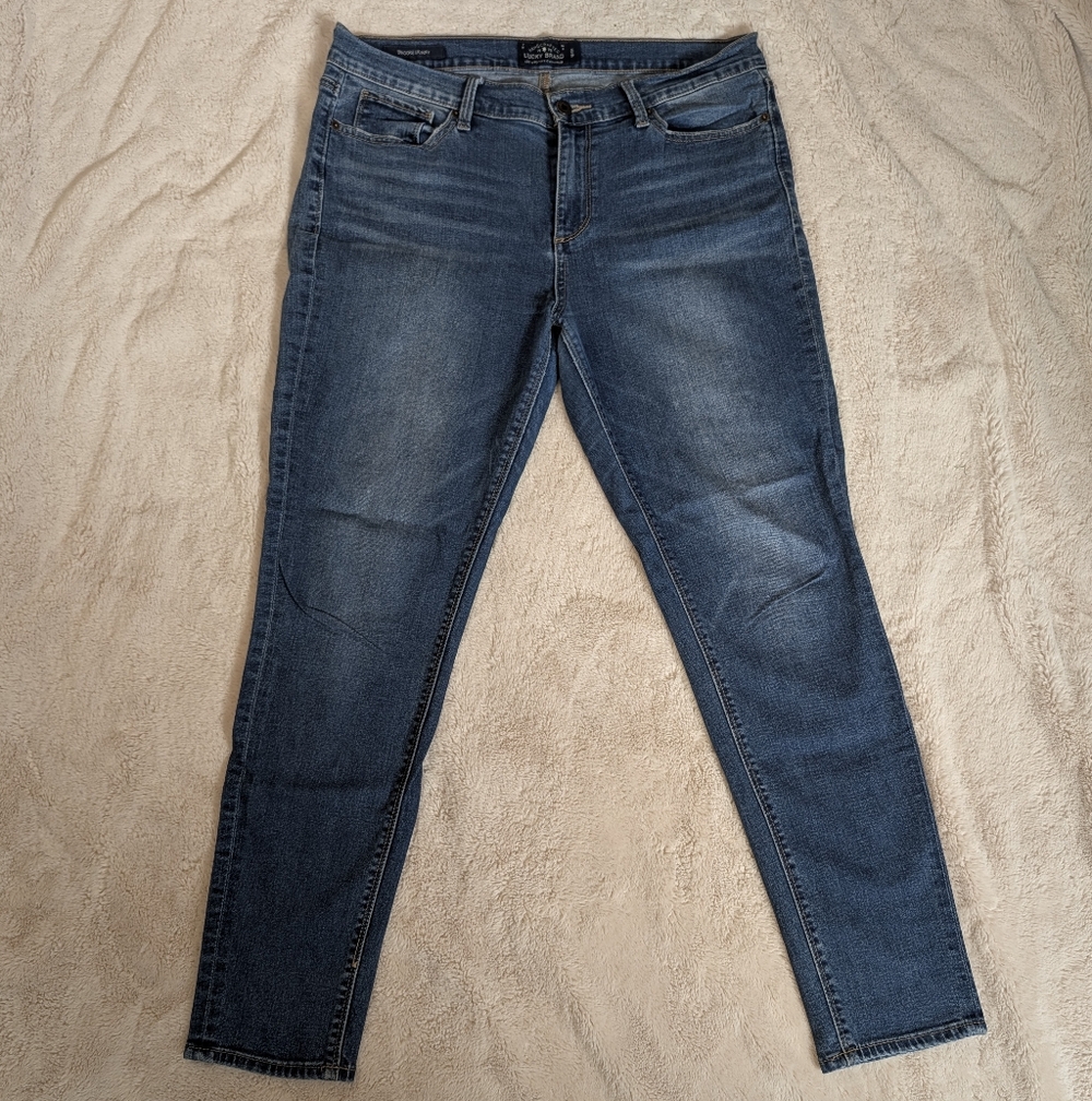 Lucky Brand Dark Blue Women's Brooke Skinny Jeans 12